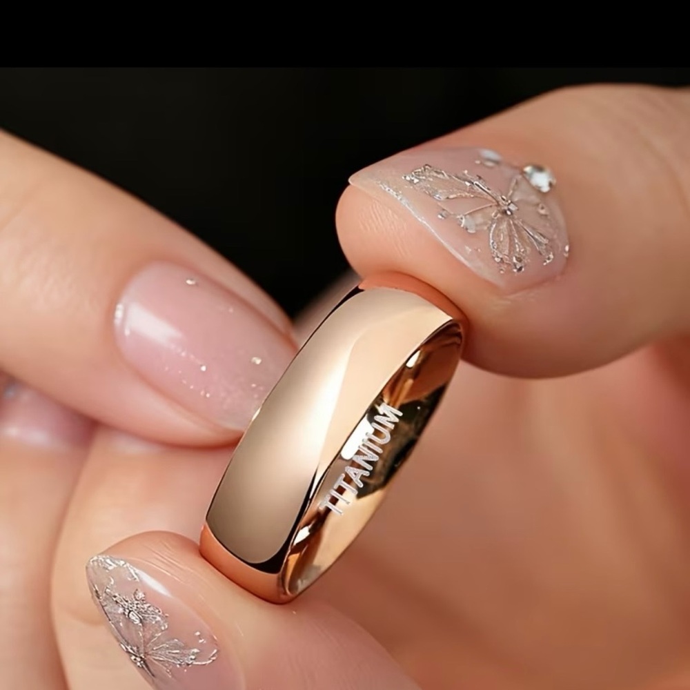 Women’s Luxury Collection Rose Golden 6mm Polished Band Size 6
